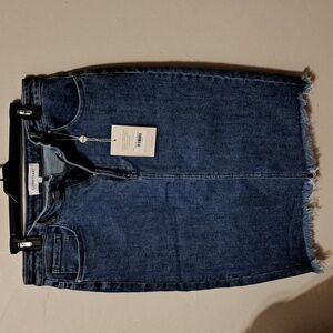 Frida Denim Midi Skirt (NEW)